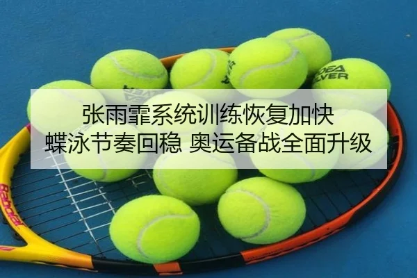 张雨霏系统训练恢复加快 蝶泳节奏回稳 奥运备战全面升级